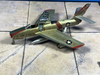 Vintage Pro - Built 1:72 Republic F - 84f 81st Tfw 78 Tfs Raf Bentwaters May 1958