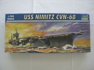 1|700 Model Ship Uss Nimitz Cvn - 68 Trumpeter D11 - 2176