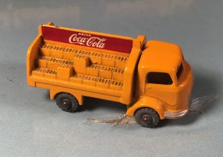 Vintage Matchbox Lesney Coca Cola No.  37 Karrier Bantam 2 Ton Car