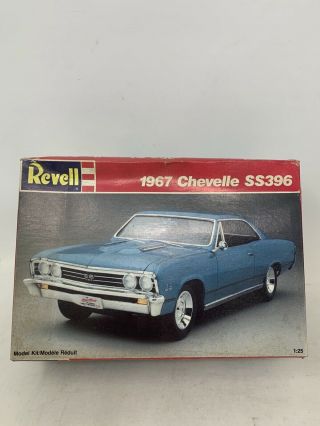 Revell 1967 Chevy Chevelle Ss396 1/25 Model Kit - Skill 2
