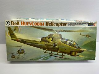 Revell 1:32 Scale Vintage Bell Huey Cobra Helicopter Complete Model Kit