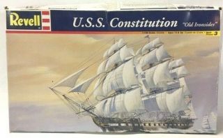 Uss Constitution Revell Old Ironsides Kit Us Navy Ship Revolutionary War Model