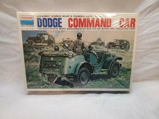 Peerless 1/35 Us Army Wwii Light Truck Wc - 56,  57 Dodge Command Car Kit No.  3505