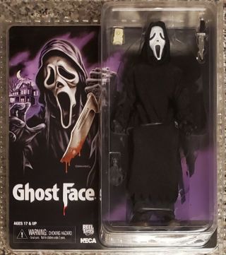 Neca Scream,  Ghost Face 8 " Clothed Figure (2020 Version),