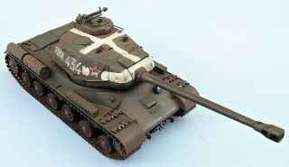 Is - 2 Russian Heavy Tank,  Scale 1/35,  Hand - Made Plastic Model