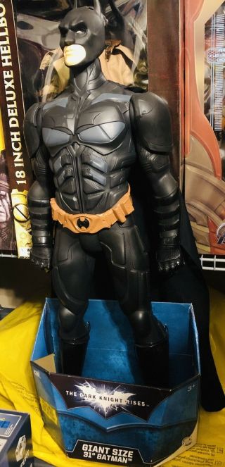 Dc Comics Batman The Dark Knight Rises 31 " Giant Size Poseable Toy Action Figure