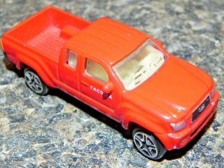 Toyota Tacoma 1/64 Deicast Suntoys Rare Red Vhtf Piece