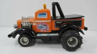 Vintage 1984 Playskool Giant Puller Monster Truck Orange Blossom Special Ii