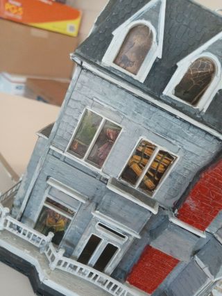 1965 Aurora Addams Family Haunted House Built Model Kit 2
