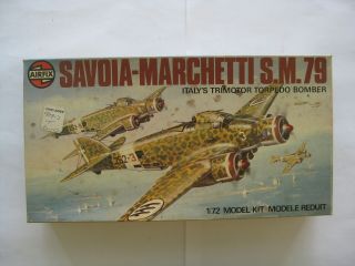 1|72 Model Plane Savoia - Marchetti S.  M.  79 Airfix D12 - 4785