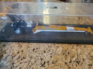 Darrell Gwynn Coors 1:24 Top Fuel Dragster In Display Case