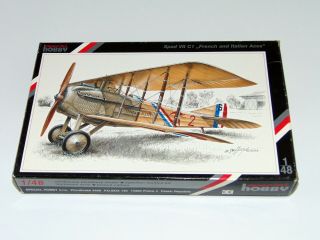 Special Hobby 1:48 Spad Vii C1 French And Italian Aces