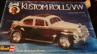 Revell " Barris " Kustom Rolls/vw Bug Model Kit Unbuilt