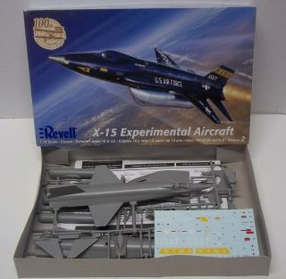 Kit - 1/72 Usaf X - 15 Experimental High Speed Aircraft Kit - Revell