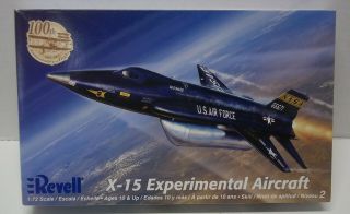 KIT - 1/72 USAF X - 15 EXPERIMENTAL HIGH SPEED AIRCRAFT KIT - REVELL 2