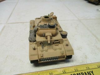 Vtg Plastic Model Kit Tamiya 1971 1/35 German Tank Built Wwii Panzer Painted