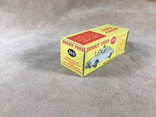 Dinky Toys 269 Motorway Police Car Boite Originale Vide - Empty Box