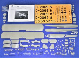 Huma 0020,  1/72 Dornier Do - J Ii " Wal " Flying Boat Kit,  Bagged