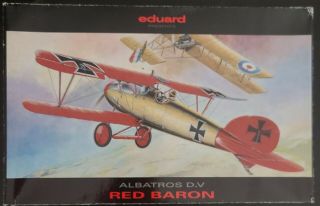 1/48 Eduard 8019: Albatros D.  V Red Baron