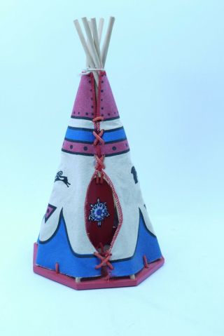 Papo Cherokee Indian Teepee Tent Tv238 Wooden Toy