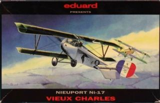 Eduard 1:48 Nieuport Ni - 17 Vieux Charles Plastic Model Kit 8023u
