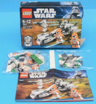 Lego 7913 - Clone Trooper Battle Pack - Star Wars Clone Wars - 2011 Bags