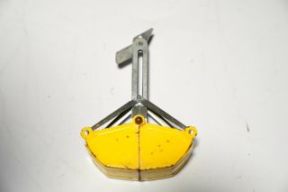 Vintage Tonka Pressed Steel Crane Clam Clamshell Bucket Scoop