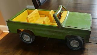 Vintage Nylint Chevy Blazer K5 Green No Top Metal Toy 12 "