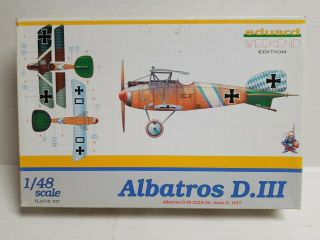 Eduard 1/48 Albatros D.  Iii Jasta 5,  1917 W/ Eduard 48623