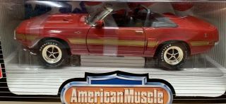 Ertl American Muscle 1:18 Die Cast 1969 Ford Shelby Mustang Gt - 500 Convertible