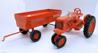 1989 Ertl Allis Chalmers Wd - 45 Tractor - Wagon Set 1/16 Scale