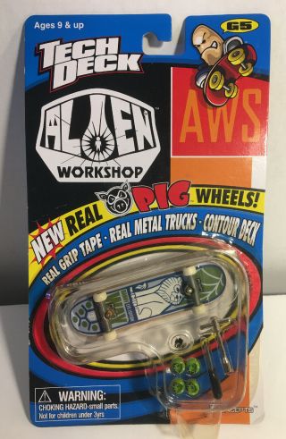 Tech Deck Danny Way Alien Workshop G5 Series 5090 1999 Skateboard On Card