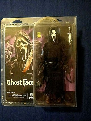 Neca Reel Toys:ghost Face - Scream 8  Clothed Figure