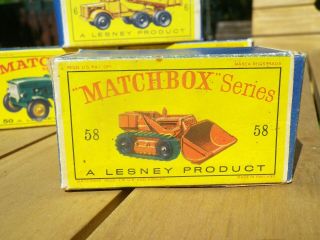 Matchbox 58 Drott Excavator Boite D 