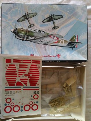 1996 Classic Air Frames 422 Ww Ii French Marcel Bloch Mb - 152 - 1/48 Scale Kit