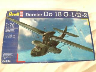 1/72 Revell German Dornier Do 18 G 1 / D 2 Seaplane / Floatplane 4134