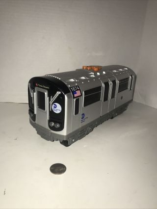 Toy State Industrial York City Mta Subway Train Car With Light & Sound 11”