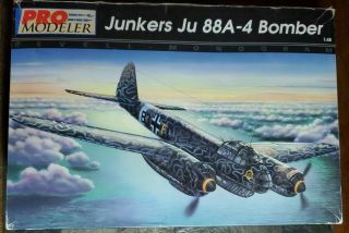Pro Modeler Revell Monogram 1:48 Junkers Ju - 88 A - 4 Bomber 85 - 5948 2 Planes