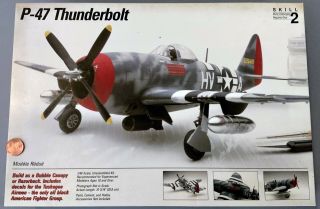 C1992 Testors 1:48 Scale,  Republic P - 47 Thunderbolt Plane Model Kit,  520