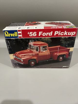 Blk4) Revell 56 Ford Pickup 1/25 Model Kit