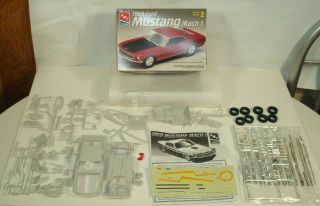 AMT / ERTL 1969 Ford Mustang MACH 1 1/25 Open Box Complete 2