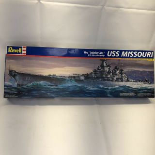 Revell Uss Missouri 1/535 Scale Plastic Model Kit 85 - 0301 Mighty Mo