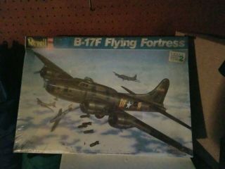 Revell 1/48 Scale " B - 17f Flying Fortress " Ww2 Usaf Memphis Belle