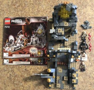 Lego Disney Prince Of Persia Quest Against Time 7572 W/instructions; Incomplete