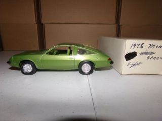 1976 Chevrolet Monza Dealer Promo Green 1/25 Scale
