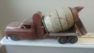 Vintage Pressed Steel Structo Cement Mixer Truck Toy