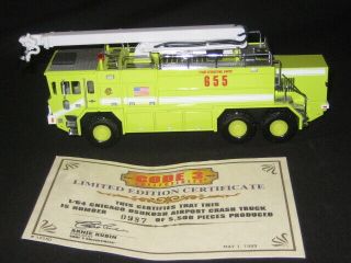 Code 3 Chicago Fire Department Oshkosh Crash Truck 655