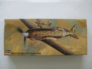 1|72 Model Plane Macchi M.  C.  202 Folgore Hasegawa D11 - 2299