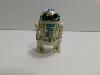 Vintage Star Wars 1977 R2 - D2 Action Figure Solid Dome Kenner 3