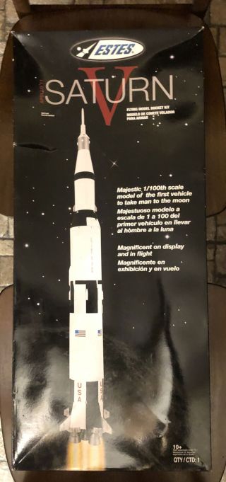 Estes Saturn V Apollo 11 Partially Assembled Kit 2157